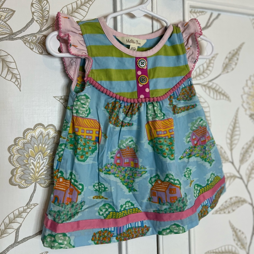 Matilda Jane Girls' Colorful Dress